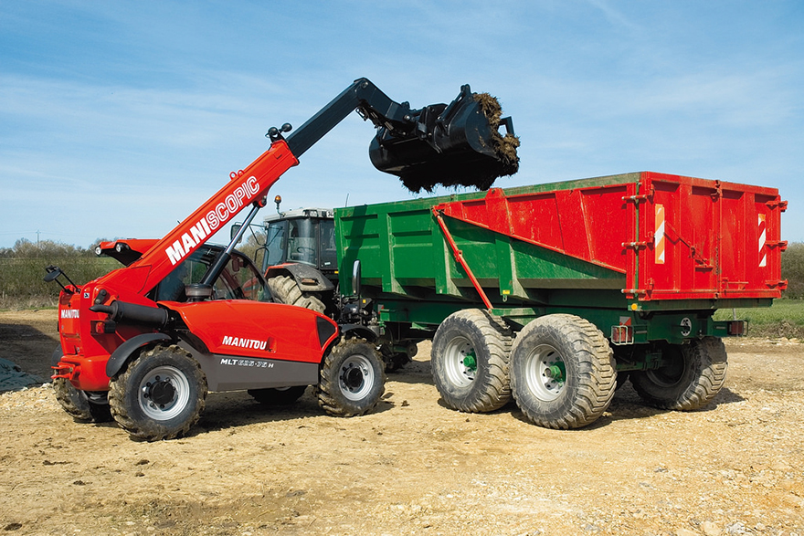 曼尼通Manitou 625 75H固定式伸缩臂叉装车 