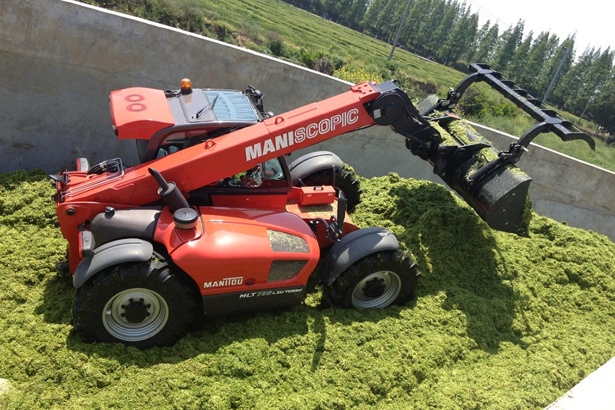 曼尼通Manitou 735 TLS固定式伸缩臂叉装车 