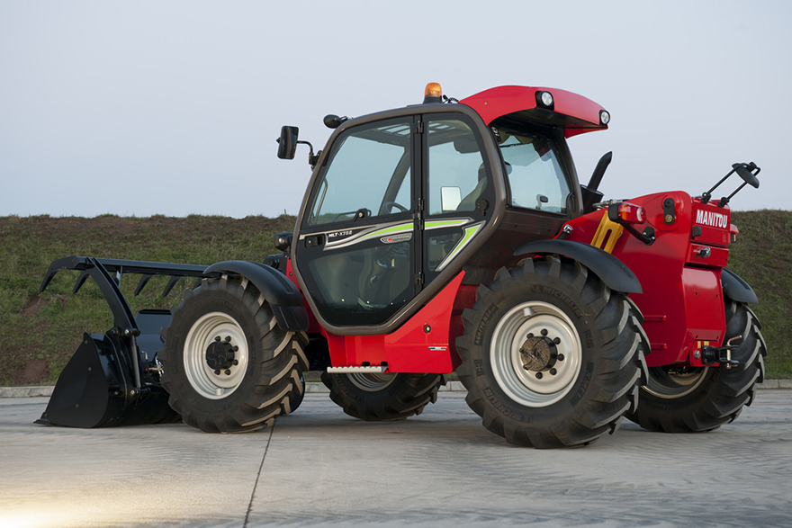 曼尼通Manitou 735 12L固定式伸缩臂叉装车 